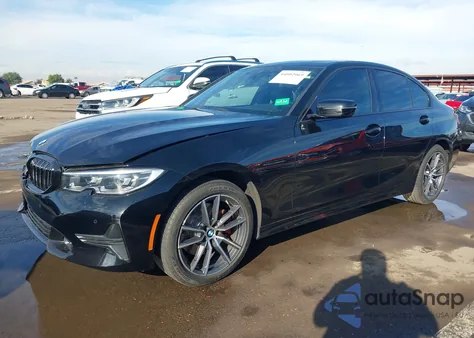 2021 BMW 330I z USA, uszkodzony, nr VIN 3MW5R1J00M8B71016